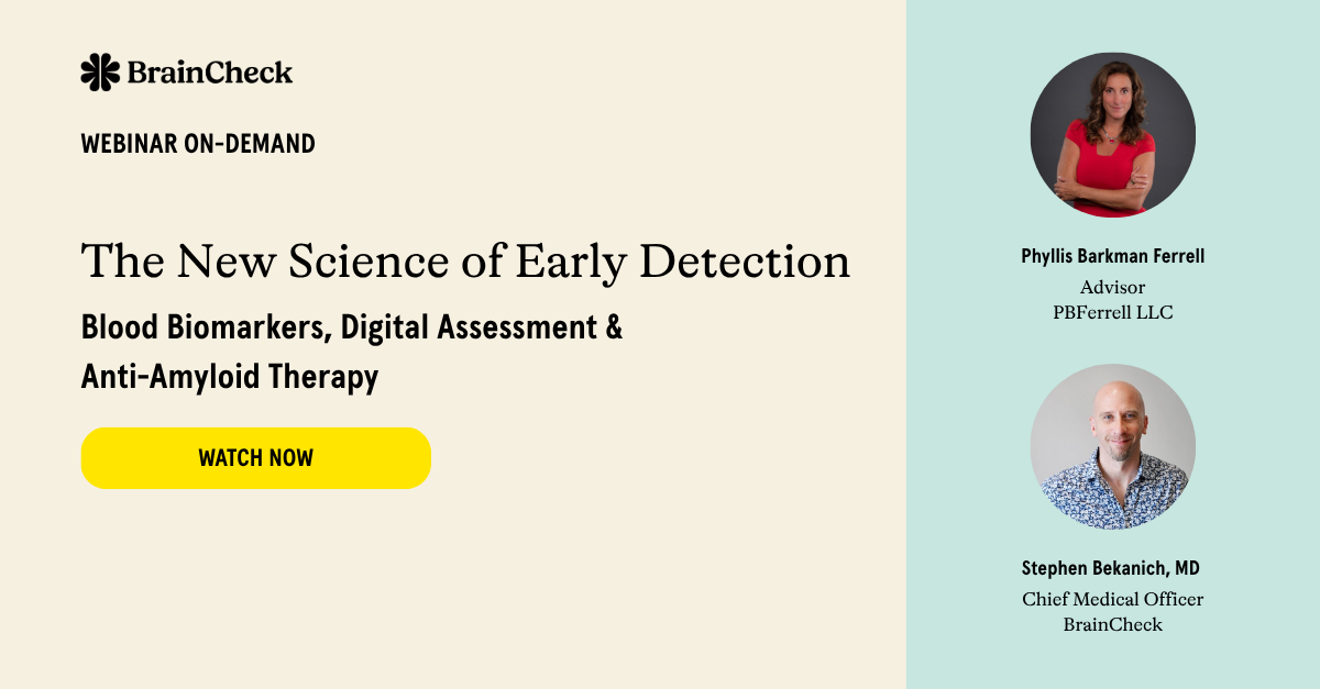 The New Science of Early Detection - Webinar On-Demand