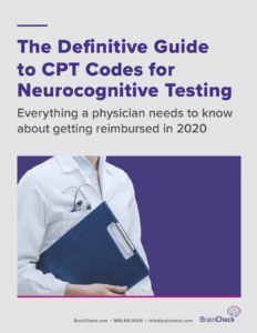 get reimbursed for neurocognitive testing